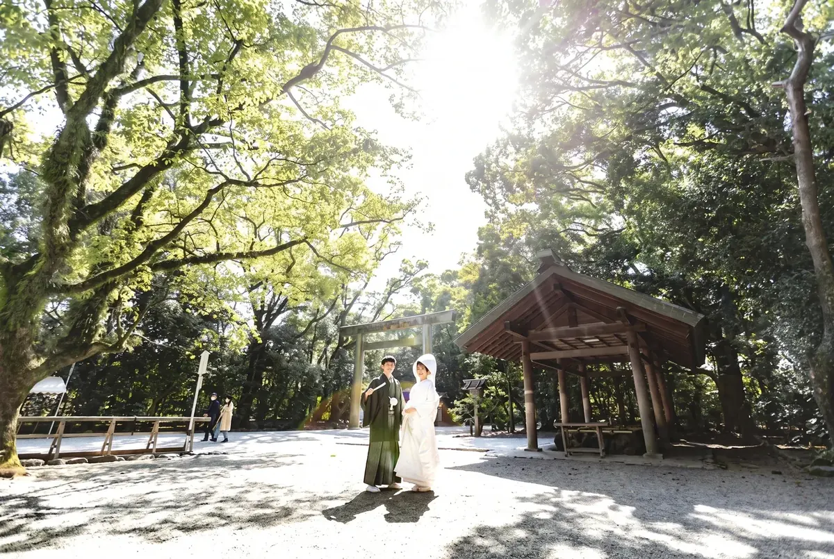 熱田神宮 記念写真