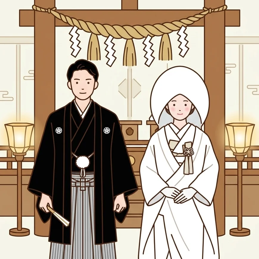 近代の神前結婚式
