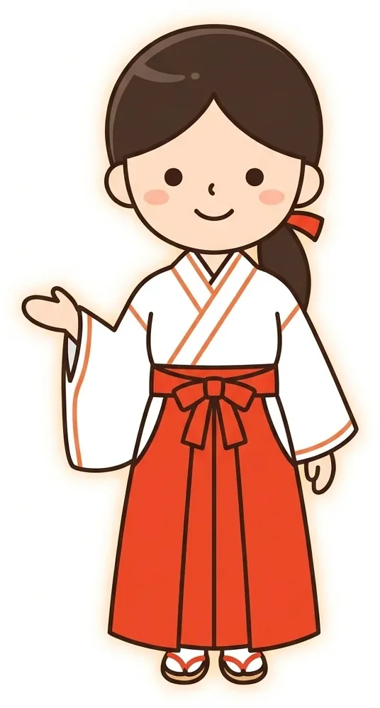 案内役の巫女